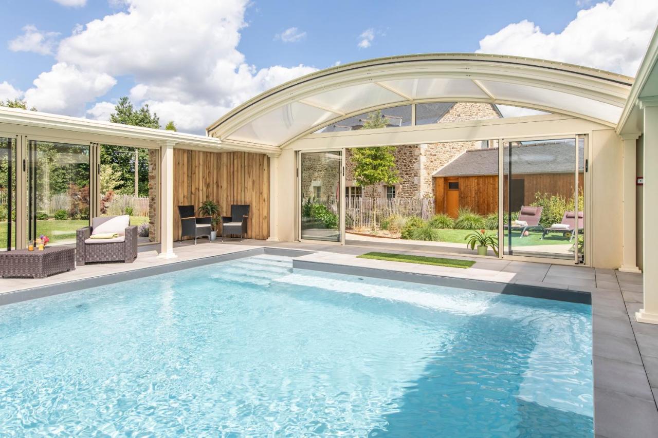 Les Gites Du Haut Pin Calorguen Ngoại thất bức ảnh